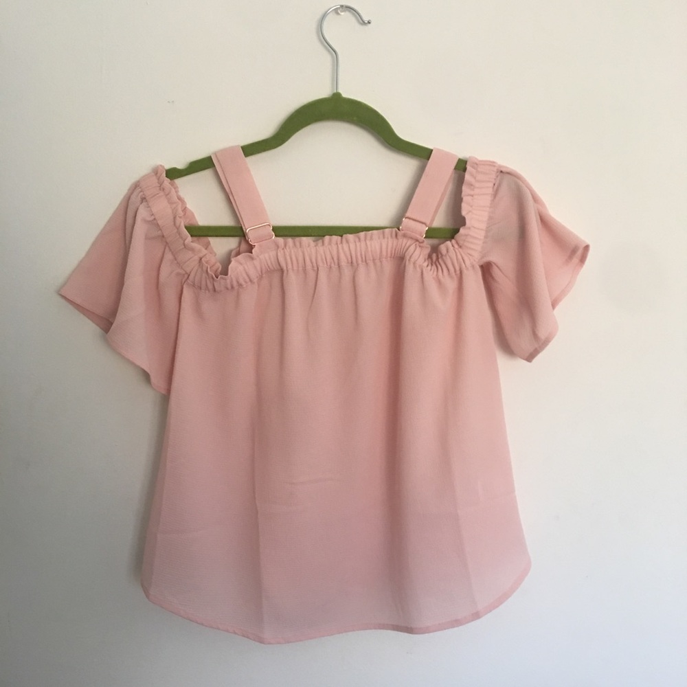 Pink Off The Shoulder